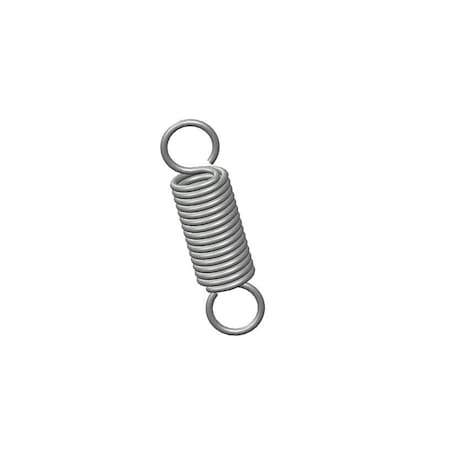 Extension Spring, O= .300, L= 1.13, W= .037